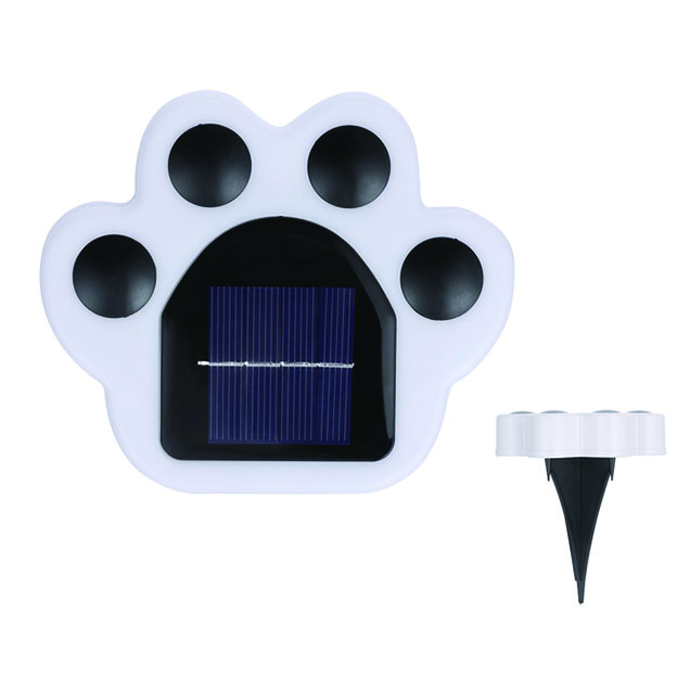 Garden Path Bears Paw Solar Light