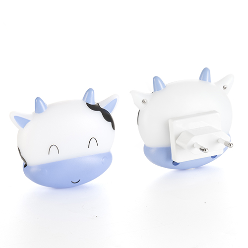 Cow Light Sensor Night Light with EU Plug