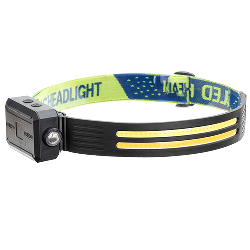 Soft TPU 2pcs COB Headlamp